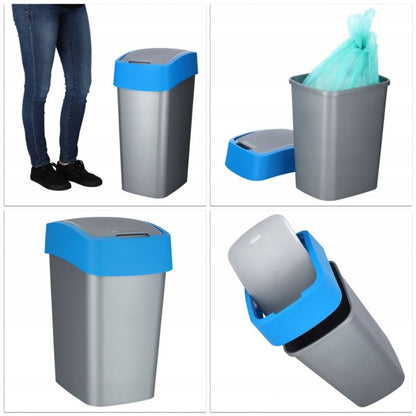 Curver Flip Bin affaldsspand 50L, blå, 1 stk.