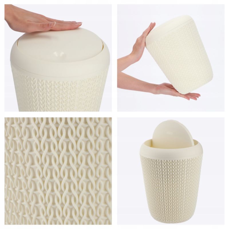 Affaldsspand Curver Knit 7L beige 1 stk.