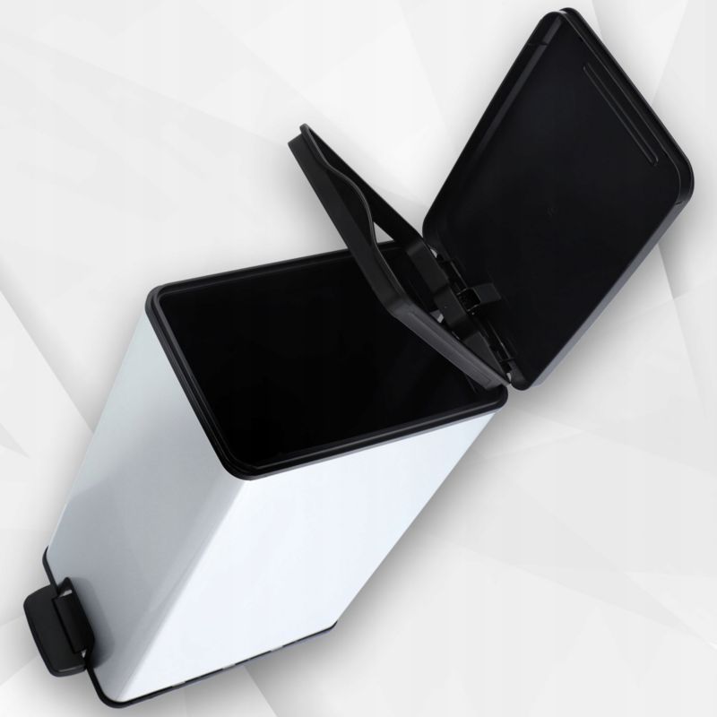 Curver Slim Bin affaldsspand 40L, sølv