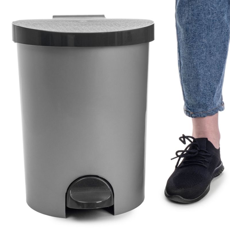 Pedalspand 15 L Grå 3253921319233