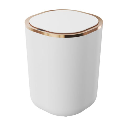 Berøringsfri Affaldsspand med Sensor 12L Hvid/Rosegold | 5905036624600