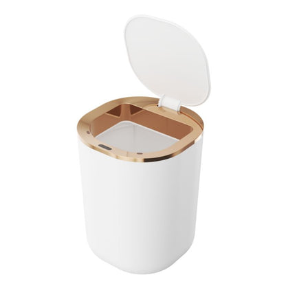 Berøringsfri Affaldsspand med Sensor 12L Hvid/Rosegold | 5905036624600