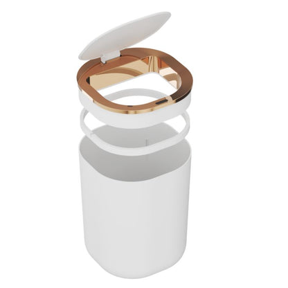 Berøringsfri Affaldsspand med Sensor 12L Hvid/Rosegold | 5905036624600