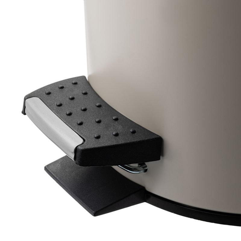 Badeværelsesspand 3 L Beige Metal med Pedal 5903699472187