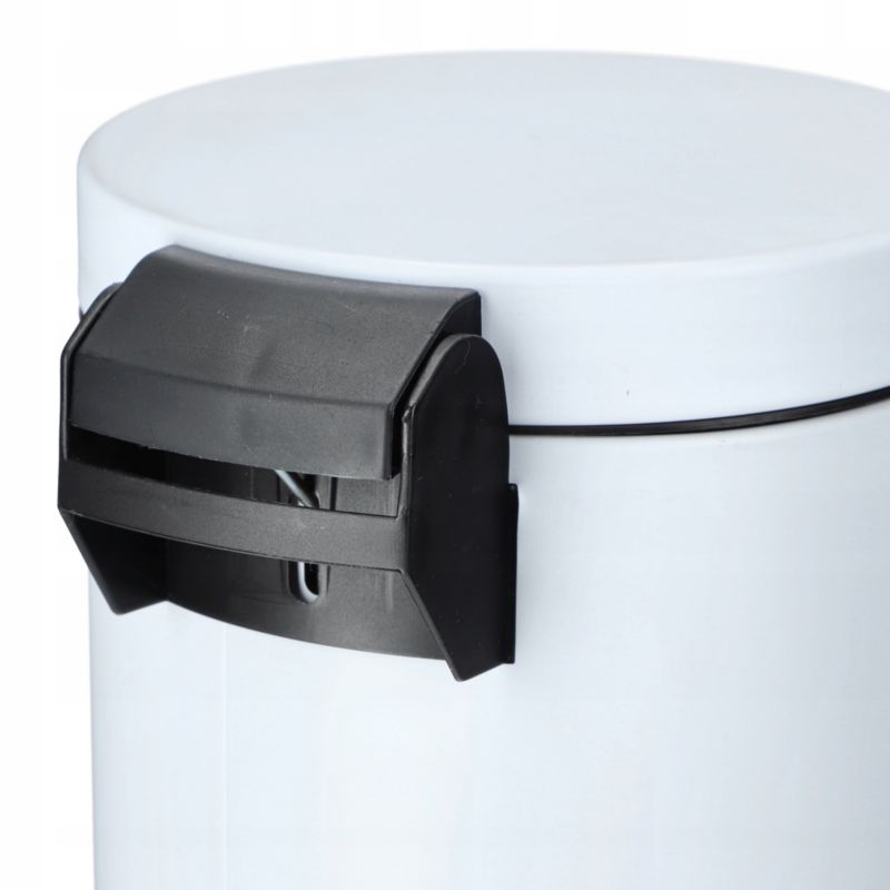 Pedalspand 14 L Hvid Metal