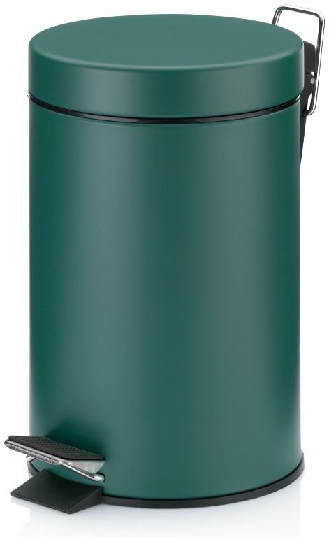 Pedalspand 3 L Alpegrøn Metal med Udvendig Spand