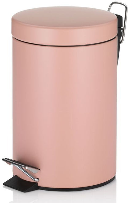 Metalaffaldsspand 3 L 26 cm Perlemorsrosa