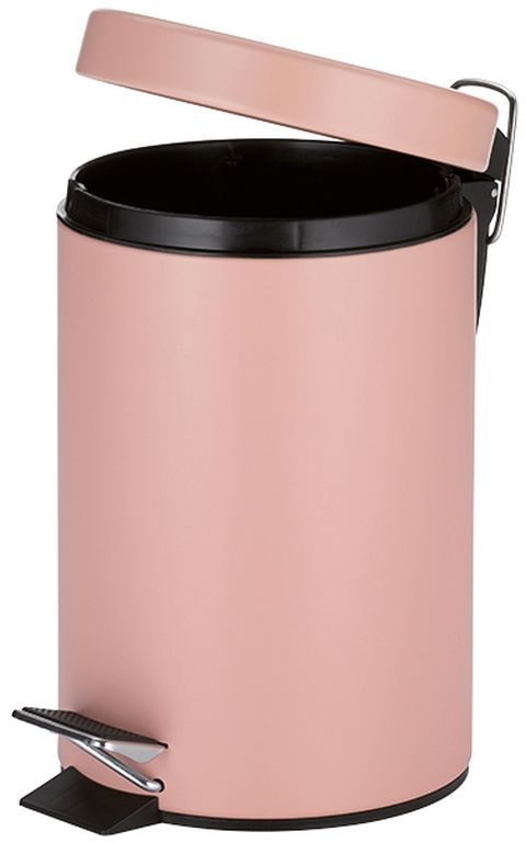 Metalaffaldsspand 3 L 26 cm Perlemorsrosa