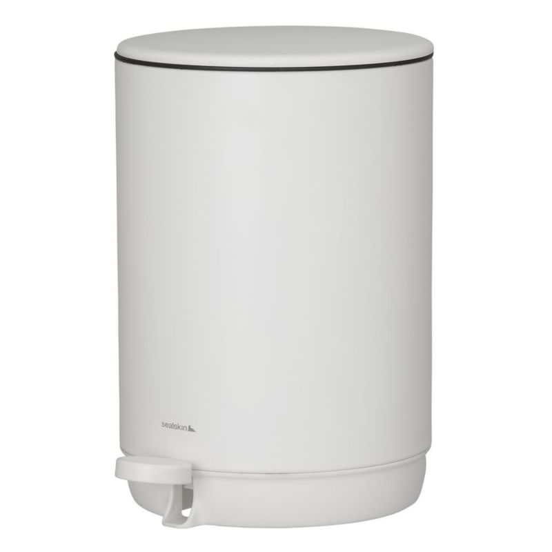 Pedalspand 5 L Hvid 23 cm Moderne Design Fritstående 8720553000921