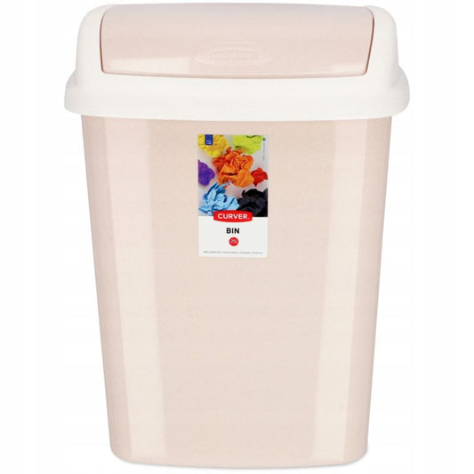 Curver Dominik vippeaffaldsspand 25L, beige