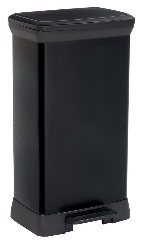 Skraldespand med pedal Curver Deco Bin 50L, sort