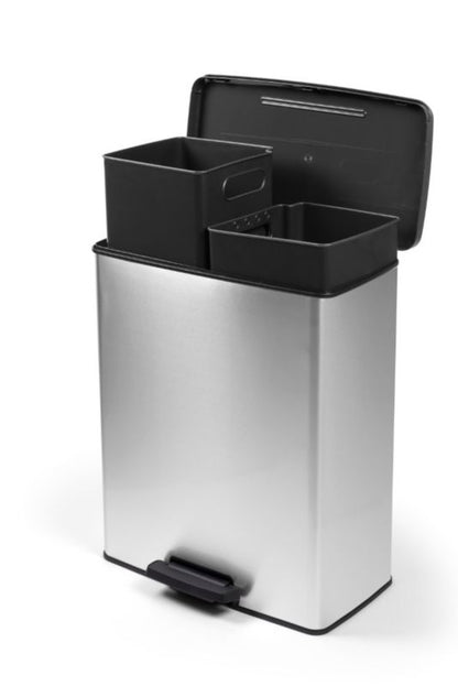 Skraldespand med pedal Curver Deco bin Duo 26+26L
