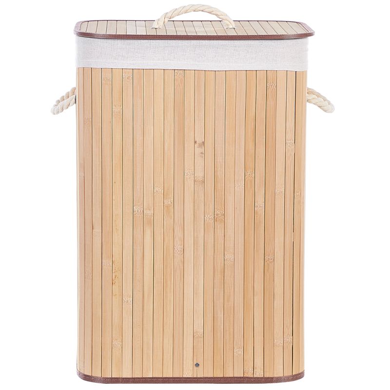 Bambusvasketøjskurv Komari 40x30 cm Brun 72 L