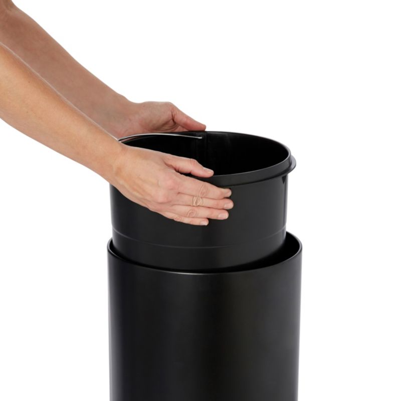 Cooke&Lewis Antey touch-metal affaldsspand 30 l mat-sort
