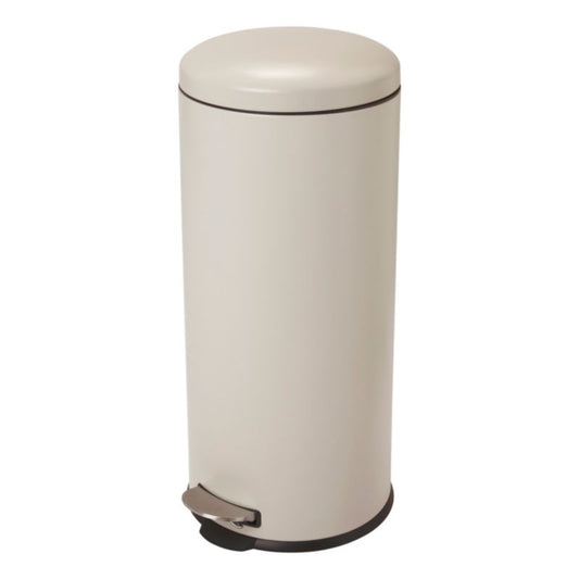 Cooke&Lewis Gerra metal affaldsspand med pedal 30 l i stenfarve