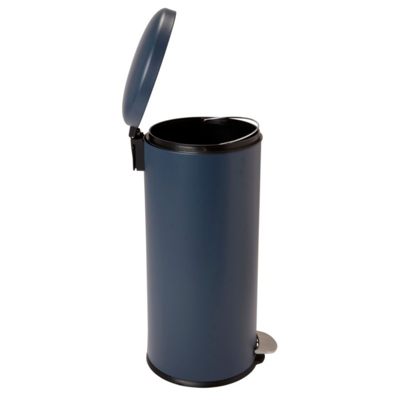 Cooke&Lewis Gerra metal-affaldsspand med pedal 30 l blå