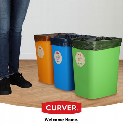 Curver ECO Friendly affaldssorteringsspande 10L, 3 stk.