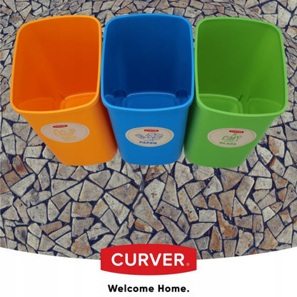 Curver ECO Friendly affaldssorteringsspande 10L, 3 stk.