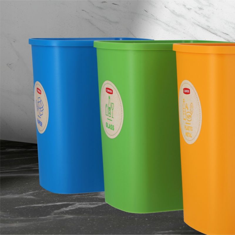 Curver ECO Friendly affaldssorteringsspande 10L, 3 stk.