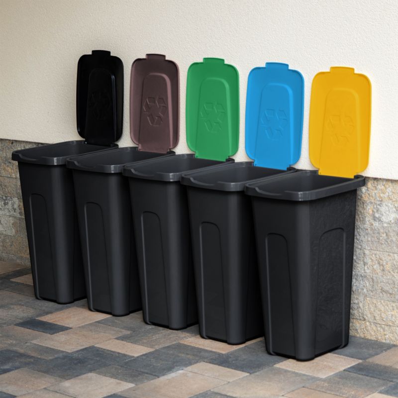 KADAX affaldsspande 30L til affaldssortering, spand til skrald, 5 stk.