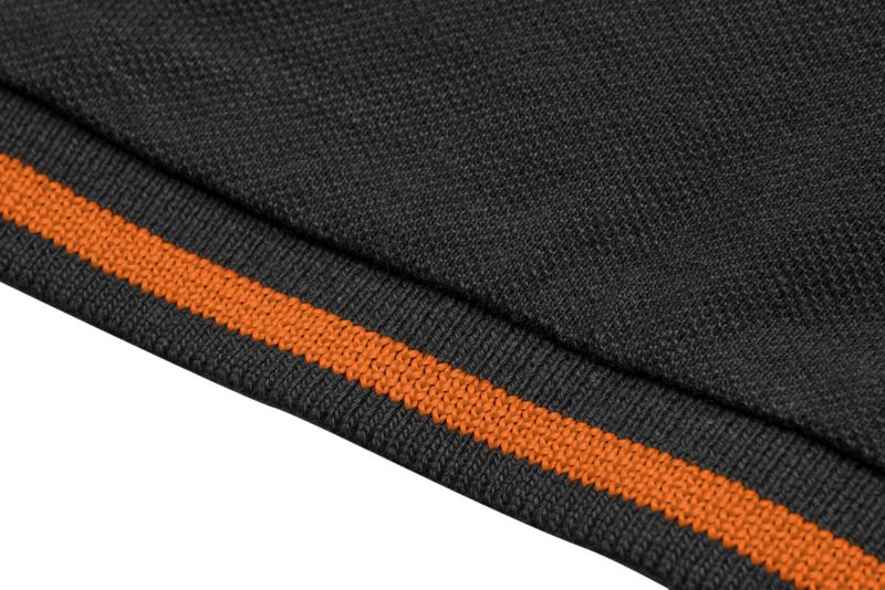 Polo-shirt Garage 100% bomuld pique M sort 1 stk.
