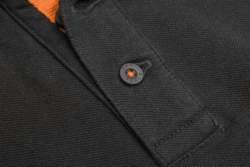 Polo-shirt Garage 100 % bomuld pique XL sort 1 stk.
