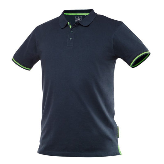 Polo t-shirt Motosynteza 100% bomuld pique M marineblå 1 stk.