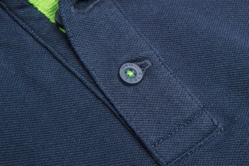 Motosynteza polo t-shirt 100% bomuld pique S navy blå 1 stk.
