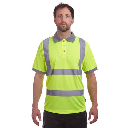 Reflekterende polo-shirt Site Farne M