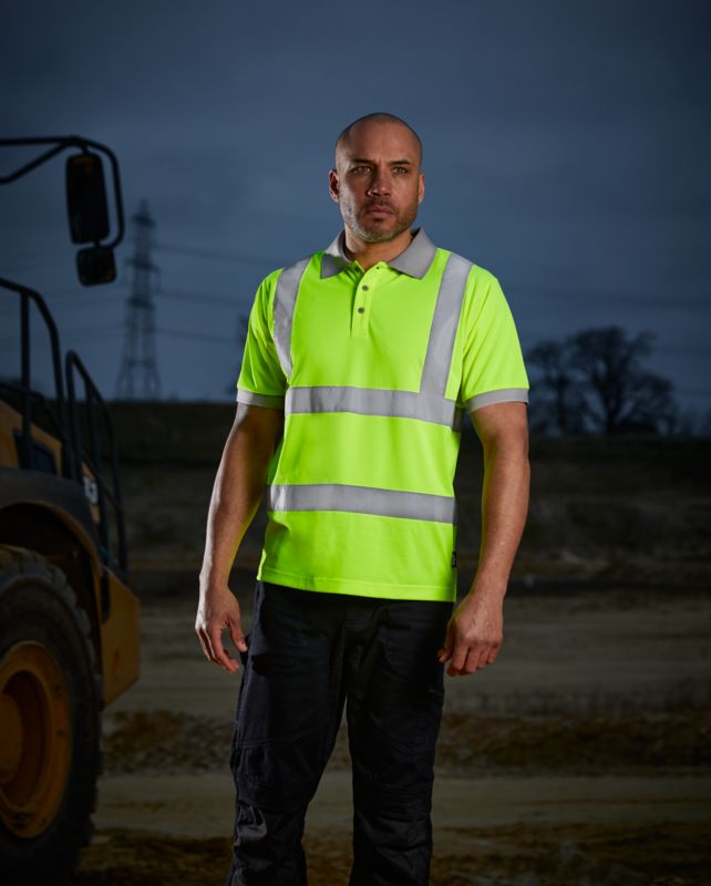 Reflekterende polo-shirt Site Farne M
