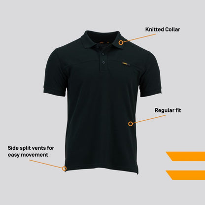 Site sort polo t-shirt M