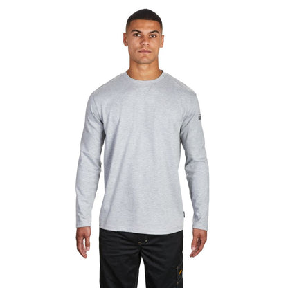 Site Yardan langærmet t-shirt grå XL