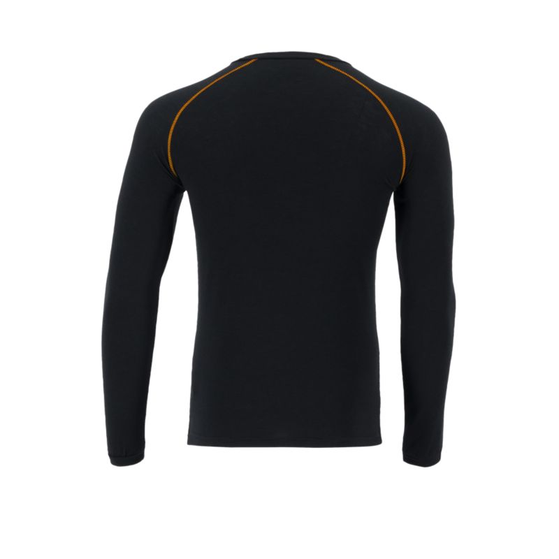 Site termisk longsleeve t-shirt sort XXL