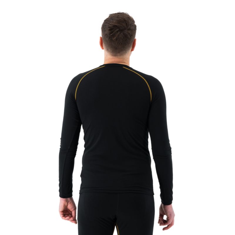 Site termisk longsleeve t-shirt sort XXL