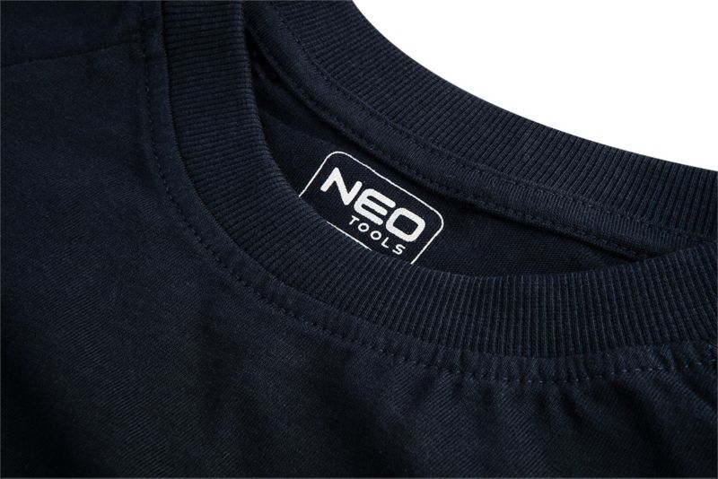 NEO TOOLS Premium langærmet t-shirt S navy 1 stk.