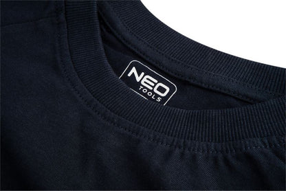 NEO TOOLS Premium langærmet T-shirt XL navyblå 1 stk.