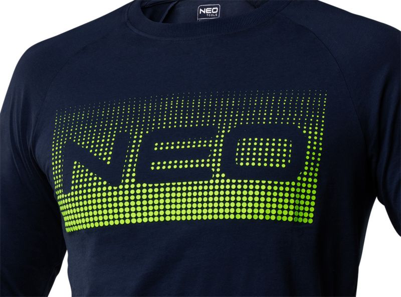 NEO TOOLS Premium langærmet T-shirt XL navyblå 1 stk.