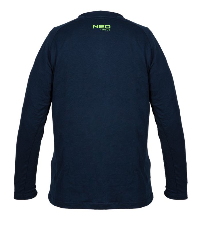 NEO TOOLS Premium langærmet T-shirt XL navyblå 1 stk.
