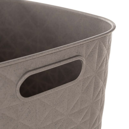 Curver Softex kvadratisk opbevaringskurv 15L beige