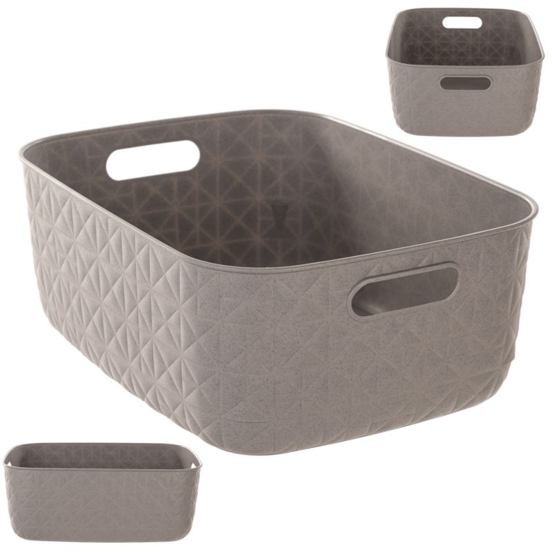 Curver Softex M opbevaringskurv 12,5 L beige, 1 stk.