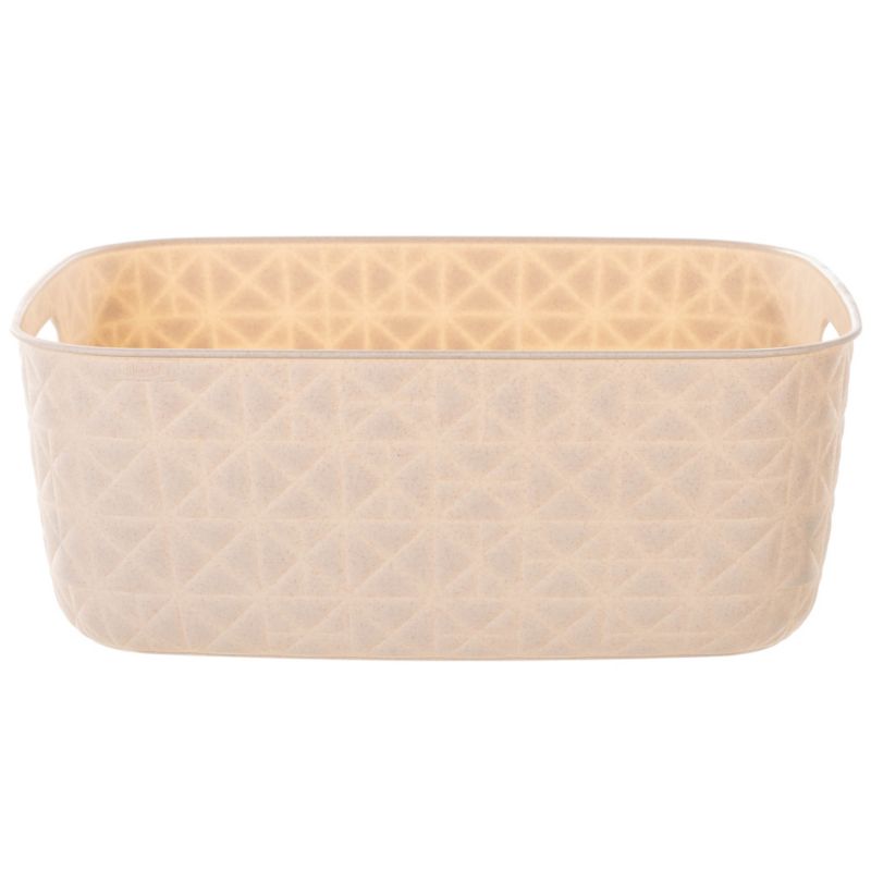 Curver Softex M opbevaringskurv 12,5 L kremfarvet