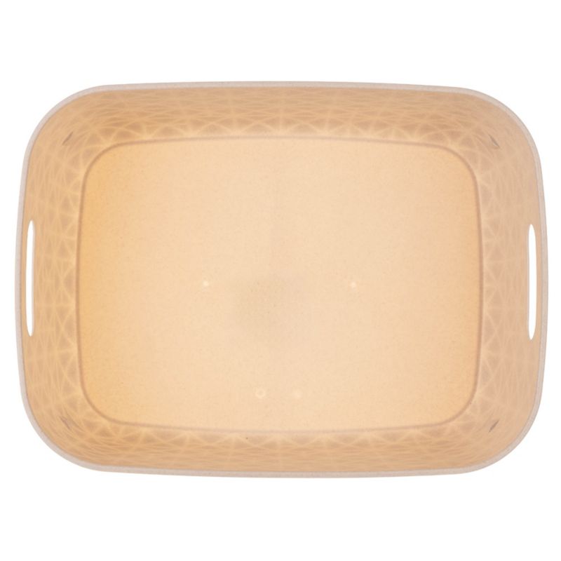 Curver Softex M opbevaringskurv 12,5 L kremfarvet