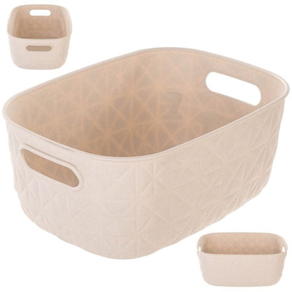 Curver Softex S 4L kurv i cremefarve