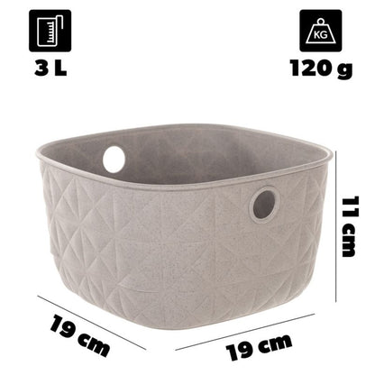 Curver Softex XS 3L opbevaringskurv i beige