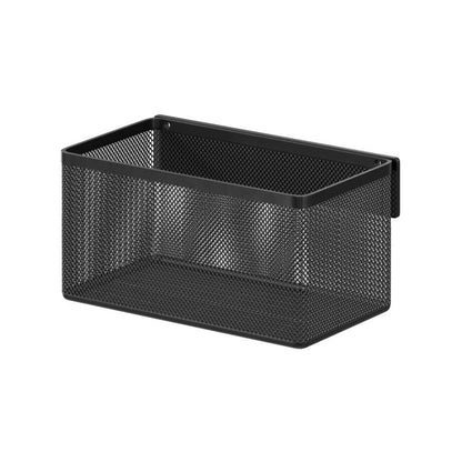 Dybt brusebadskurv 20,2x10,7x12,2 cm Sort Rustfrit Stål