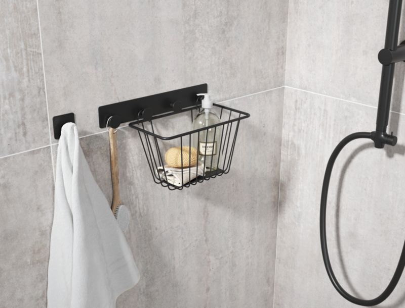 Stor dyb kurv GoodHome Koros sort