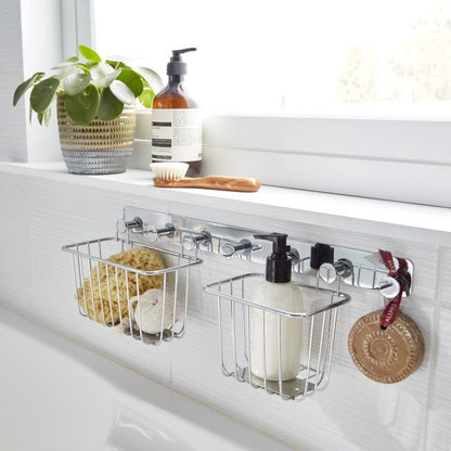 GoodHome Koros dyb kurv lille krom