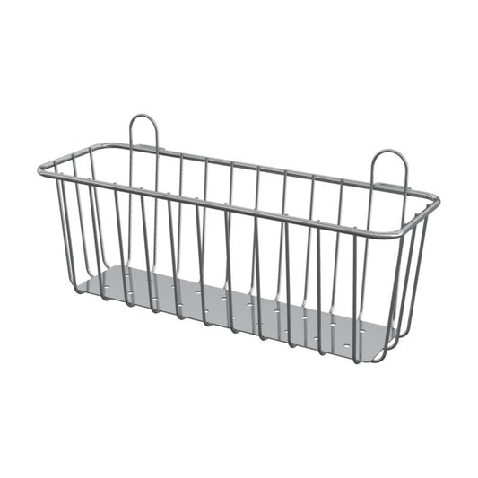 GoodHome krom radiatorbøjle med kurv