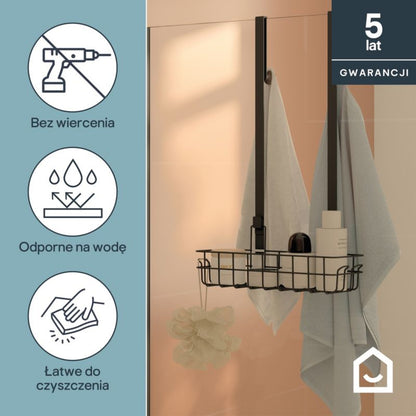 Brusekurv Cavally 335x179x558 mm Sort | 5063022506672