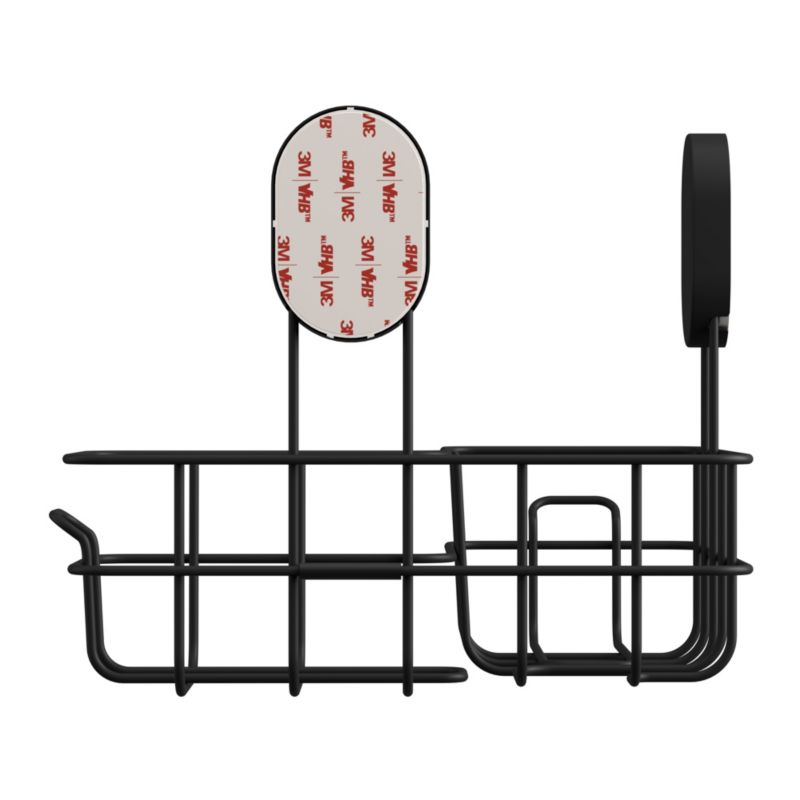 Hjørnebruserkurv Cavally 21,3x21,3x17,6 cm Sort | 5063022506665